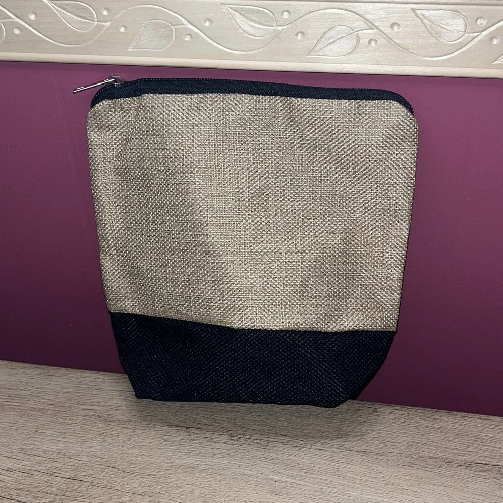 Teacher Appreciation Gifts‎ Zippered Canvas Pencil Bag Makeup Pouch Organizer